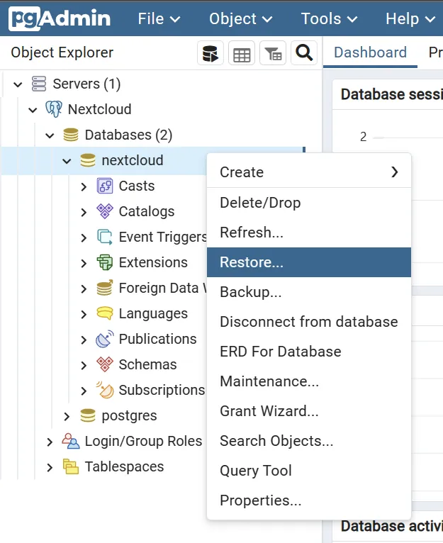 pgadmin-restore1